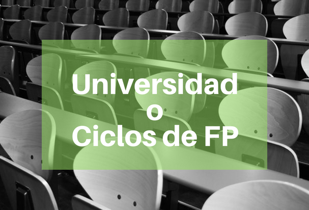 Universidad o Ciclos de FP